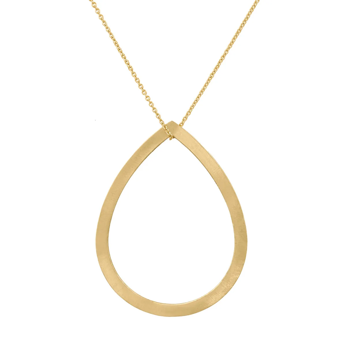 Tomfoolery Pear Long Drop Pendant New