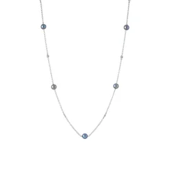 Tomfoolery Pearl & Diamond Necklace Fashion