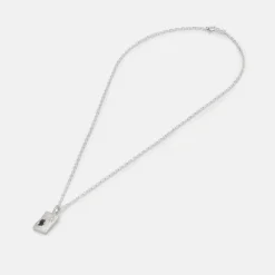 Tomfoolery Pearl & Sapphire Tablet Necklace Sale