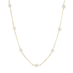 Tomfoolery Pearl Chain Necklace Outlet
