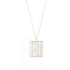 Tomfoolery Pearl Small Weaving Necklace Clearance