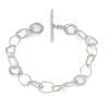 Tomfoolery Pebble Drawing Bracelet Silver Best
