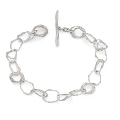 Tomfoolery Pebble Drawing Bracelet Silver Best