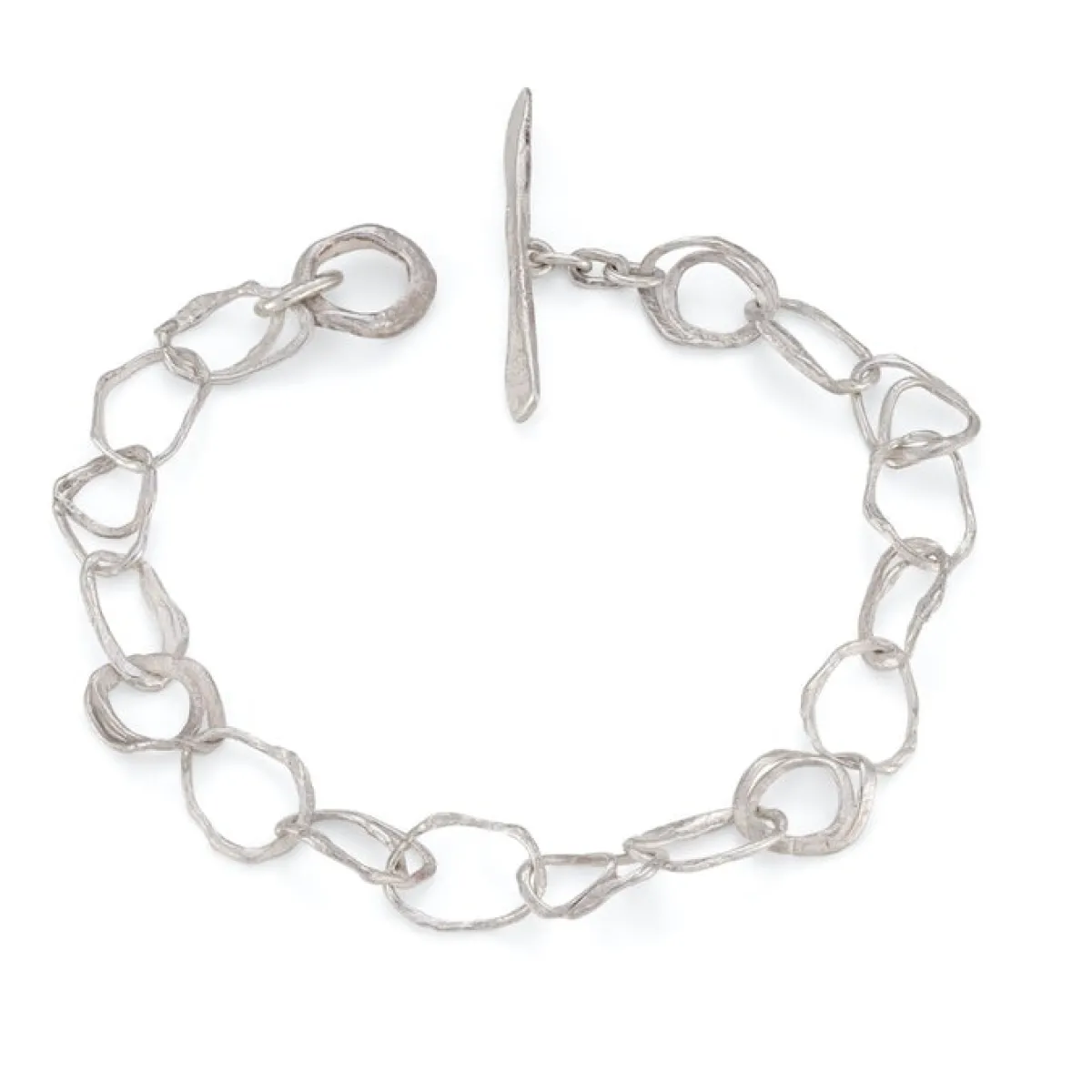 Tomfoolery Pebble Drawing Bracelet Silver Best