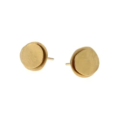 Tomfoolery Pebble Layered Textured Studs Outlet