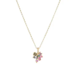 Tomfoolery Persephone Sapphire Cluster Necklace Sale