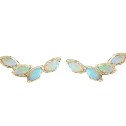 Tomfoolery Petal Opal Ear Crawler Outlet