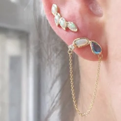 Tomfoolery Petal Opal Ear Crawler Outlet