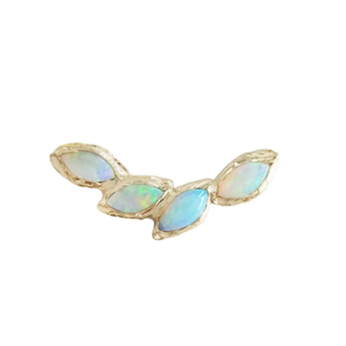 Tomfoolery Petal Opal Ear Crawler Outlet