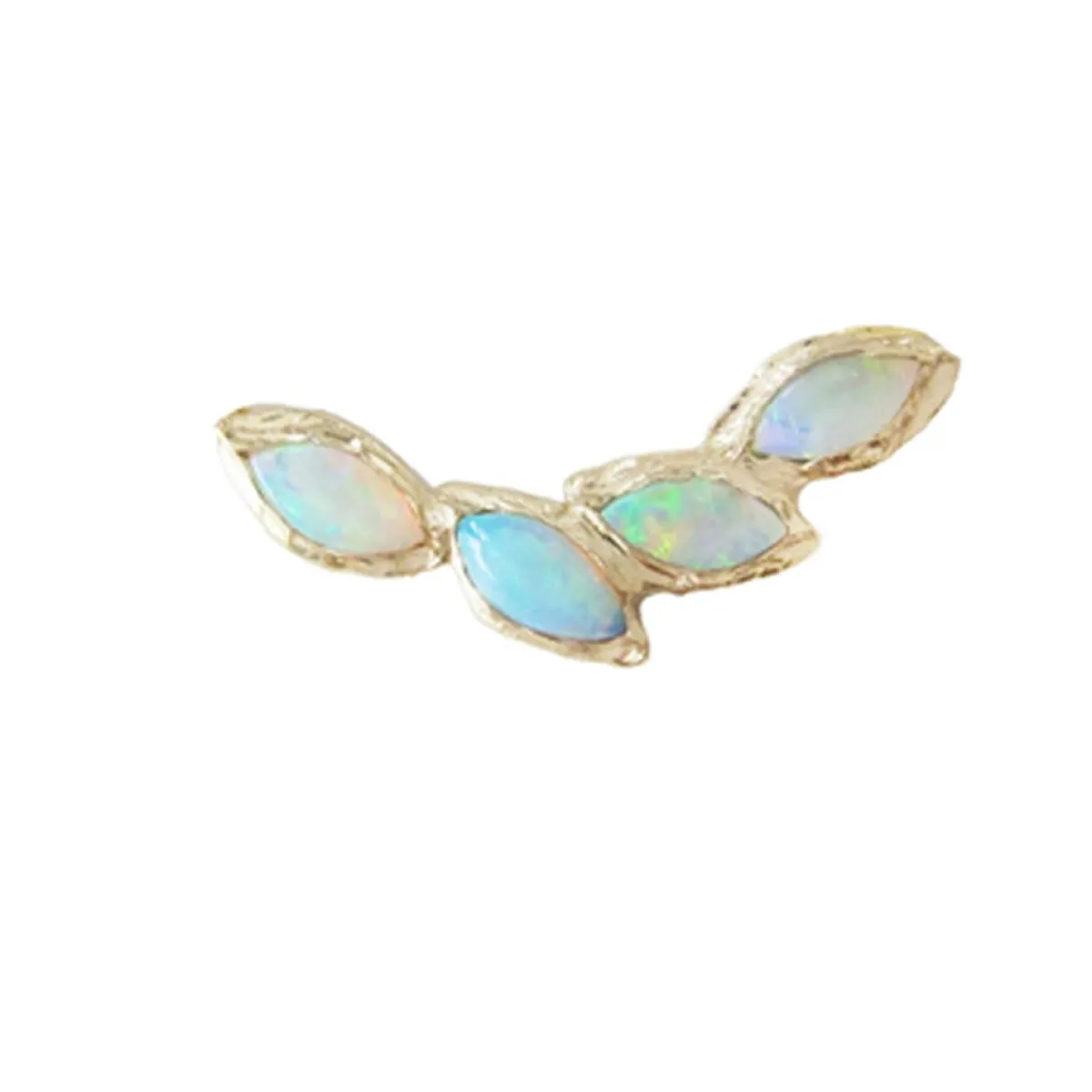 Tomfoolery Petal Opal Ear Crawler Outlet