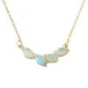 Tomfoolery Petal Opal Necklace Hot