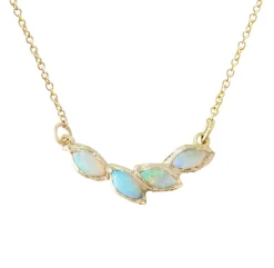 Tomfoolery Petal Opal Necklace Hot