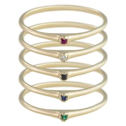 Tomfoolery Petite 14ct Yellow Gold Ring Best