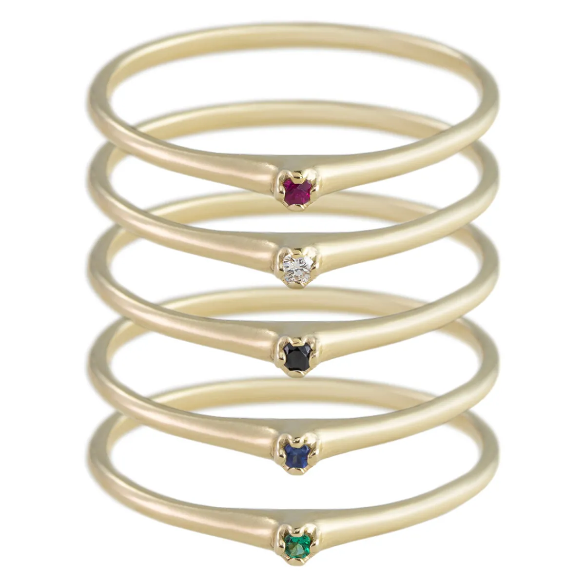 Tomfoolery Petite 14ct Yellow Gold Ring Best