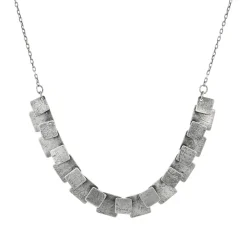 Tomfoolery Petite Square Pivot Necklace New