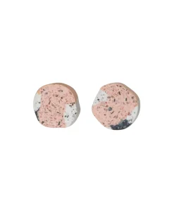 Tomfoolery Pica Earrings in Coral Clearance