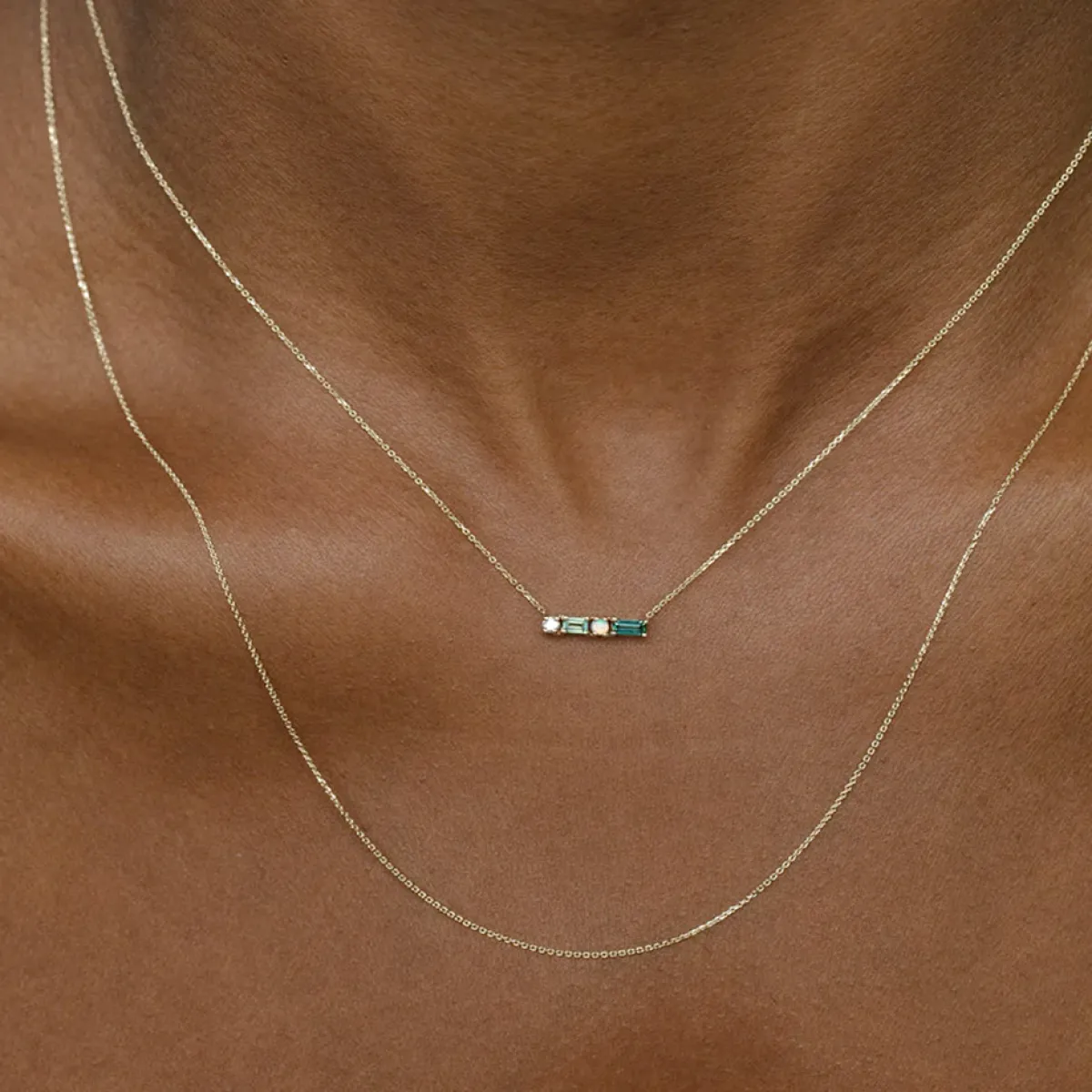 Tomfoolery Pillar Necklace New