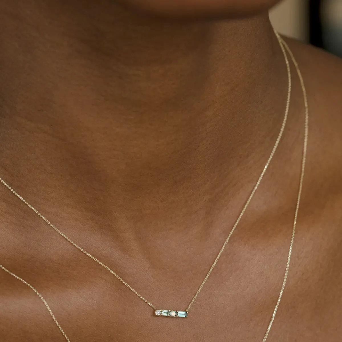 Tomfoolery Pillar Necklace New