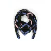 Tomfoolery Pink, Blue, Khaki and Black Scarf Outlet