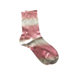 Tomfoolery Pink Laminated Luce Socks Online