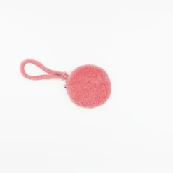 Tomfoolery Pink Merino Sheepskin Coin Purse Best