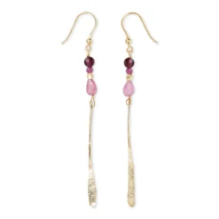 Tomfoolery Pink Remy Drop Earrings Online