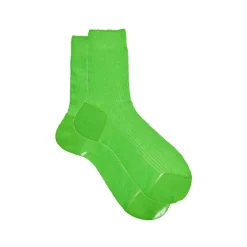 Tomfoolery Pistachio Green One Ribbed Laminated Socks Sale