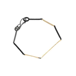 Tomfoolery Plated Silver Bar Bracelet Clearance
