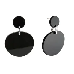 Tomfoolery Plexiglass Statement Earrings Fashion
