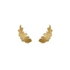 Tomfoolery Plume Feather Stud Earrings Discount
