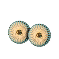 Tomfoolery Porcelain & Gold Plated Splash Studs Outlet