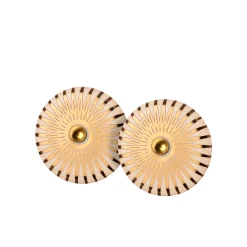 Tomfoolery Porcelain & Gold Plated Splash Studs Outlet