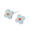 Tomfoolery Porcelain Aura Flower Studs Online