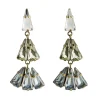 Tomfoolery Powder Blue Deco Drop Earrings Discount
