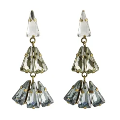 Tomfoolery Powder Blue Deco Drop Earrings Discount