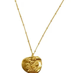 Tomfoolery Praga Gold Plated Necklace Hot