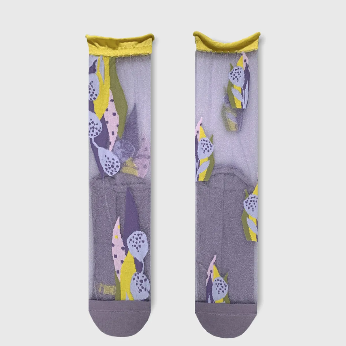 Tomfoolery Purple Cotton Candy Tulle Socks Best