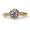 Tomfoolery Purple Sapphire Solitaire Into The Deep Ring Fashion