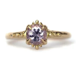 Tomfoolery Purple Sapphire Solitaire Into The Deep Ring Fashion