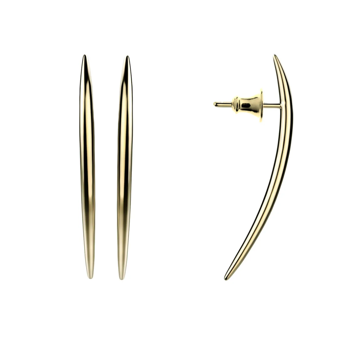 Tomfoolery Quill Earrings Hot