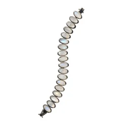 Tomfoolery Rainbow Moonstone Oval Link Bracelet Online