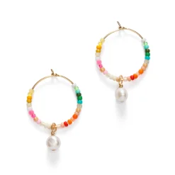 Tomfoolery Rainbow Nomad Hoops Outlet