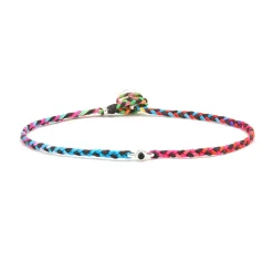 Tomfoolery Rainbow Signature Bezel Bracelet with Black Diamond Outlet