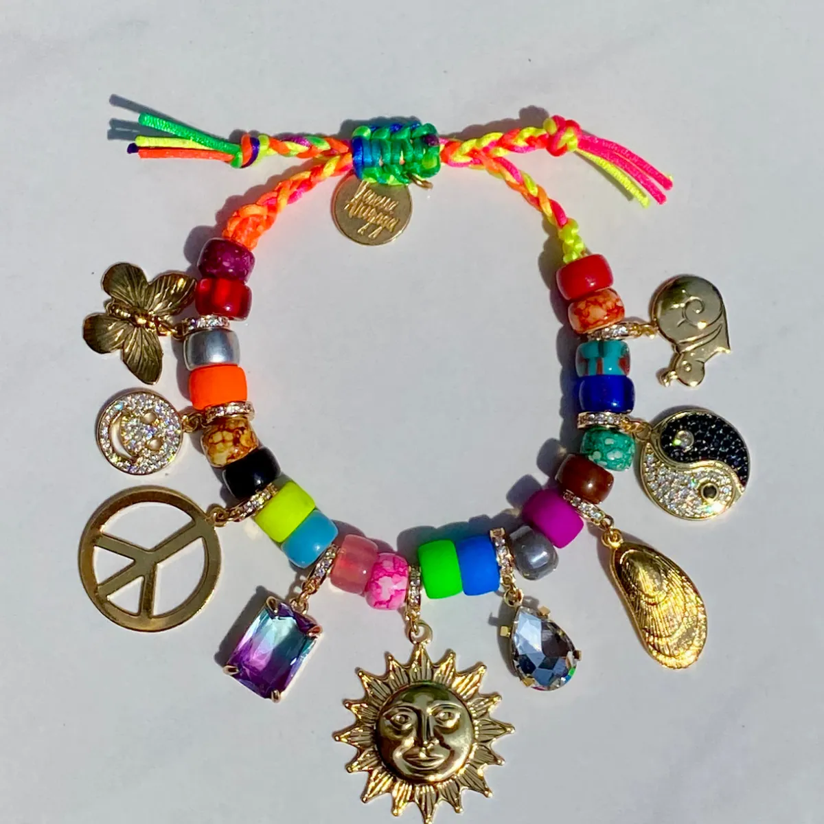 Tomfoolery Rainbow’s End Ceramic Charm Bracelet(Out of Stock) Outlet