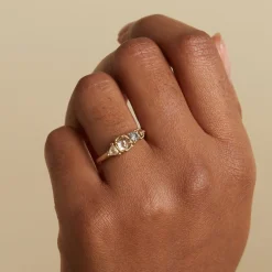 Tomfoolery Raw Mixed Cut Diamond Ring Outlet