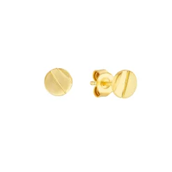 Tomfoolery Rayon Circle Studs 0.2 Best