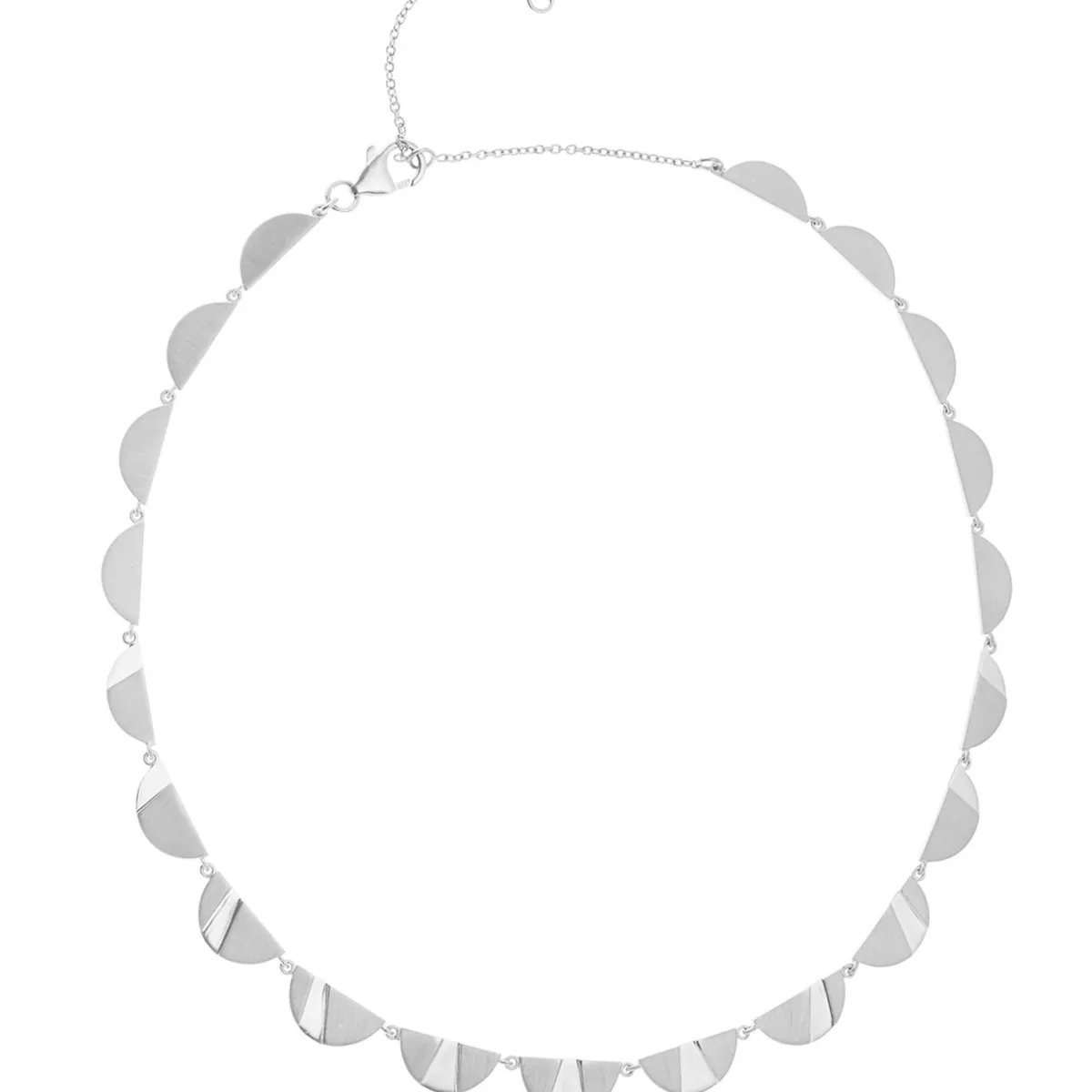 Tomfoolery Rayon Full Half Circle Necklace Fashion