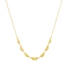 Tomfoolery Rayon Mini Half Circle Necklace Discount