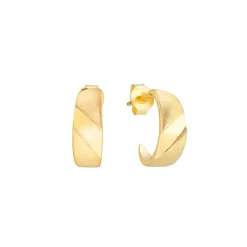 Tomfoolery Rayon Small Hoops Hot