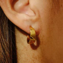 Tomfoolery Rayon Small Hoops Hot